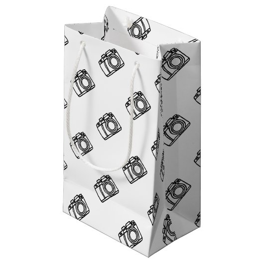 Petit Sac Cadeau Tir d'appareil-photo (Devant Angle)