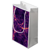 Petit Sac Cadeau Toile cosmique (Dos Angle)