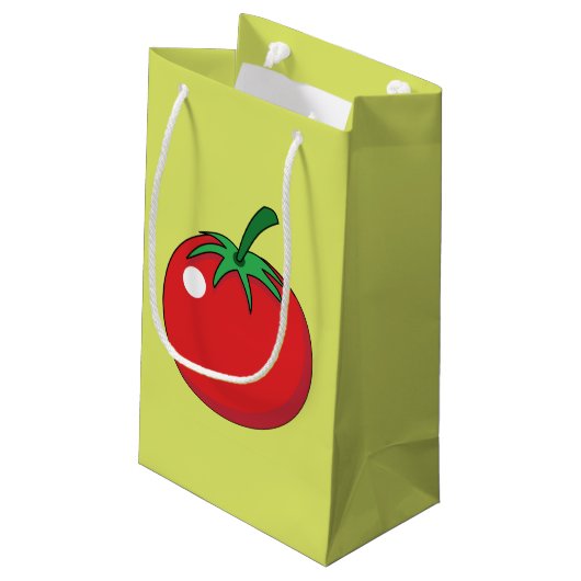 Petit Sac Cadeau Tomato rouge (Dos Angle)