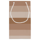 Petit Sac Cadeau Tons crémeux Brown (Dos)