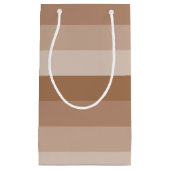 Petit Sac Cadeau Tons crémeux Brown (Devant)