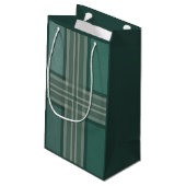 Petit Sac Cadeau Tons verts (Dos Angle)