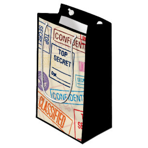 Petit Sac Cadeau Top secret - gardez