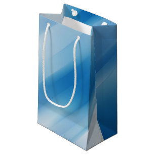 Petit Sac Cadeau Topaze bleue