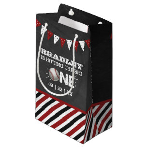 Petit Sac Cadeau Toucher Le Grand   Baseball 1er anniversaire