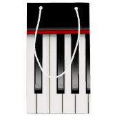 Petit Sac Cadeau Touches de piano (Dos)