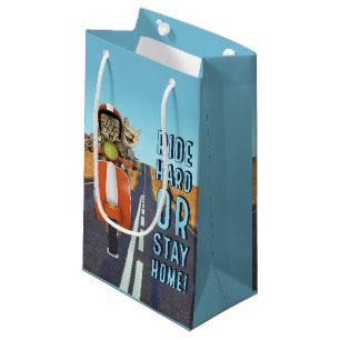 Petit Sac Cadeau Tour dur ou maison de séjour - chats sur un