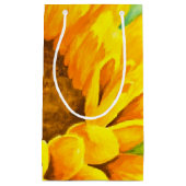 Petit Sac Cadeau Tournesol (Devant)