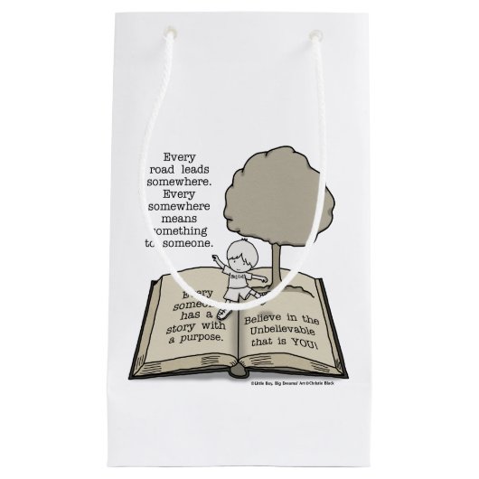 Petit Sac Cadeau Tout le monde a une histoire (Devant)