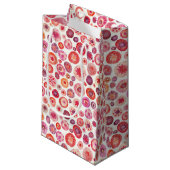 Petit Sac Cadeau Toutes les fleurs (Devant Angle)