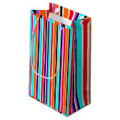 Petit Sac Cadeau Traces mixtes (Dos Angle)