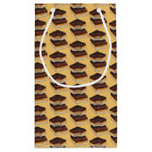 Petit Sac Cadeau Tranche Carré de caramel de Millionaire (Dos)