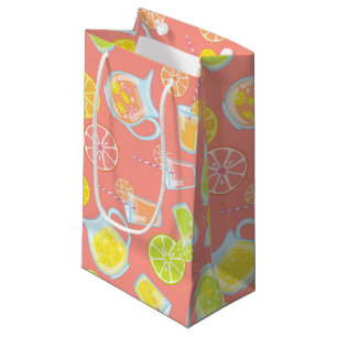 PETIT SAC CADEAU TRANCHES DE FRUITS ET PITCHES DE JUS
