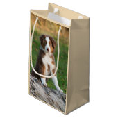 Petit Sac Cadeau Tri photo australienne rouge mignonne de chiot de (Dos Angle)