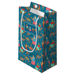 Petit Sac Cadeau Trois Sages Hommes Los Reyes magos vacances de Noë