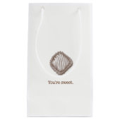 Petit Sac Cadeau Truffes au chocolat (Devant)