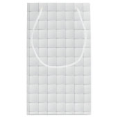 Petit Sac Cadeau Tuile blanche (Dos)