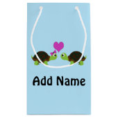 Petit Sac Cadeau Turtle Love (Dos)