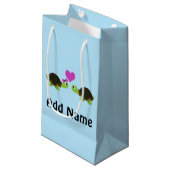 Petit Sac Cadeau Turtle Love (Devant Angle)