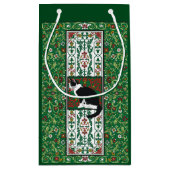 Petit Sac Cadeau Tuxedo Chat Baroque (Dos)