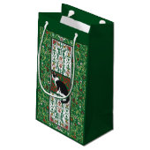 Petit Sac Cadeau Tuxedo Chat Baroque (Dos Angle)