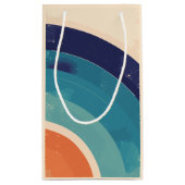 Petit Sac Cadeau Un Babe Super Retro Daisy 1er anniversaire (Dos)