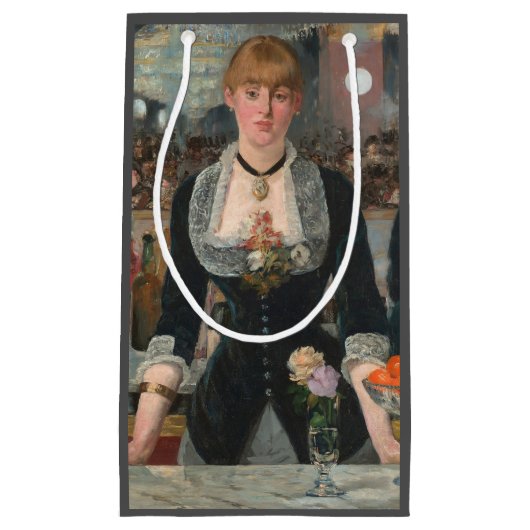 Petit Sac Cadeau Un bar aux Folies-Bergère Edouard Manet (Devant)