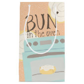 Petit Sac Cadeau Un petit biberon dans la douche bébé au four (Devant)