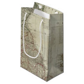 Petit Sac Cadeau Une carte complète des îles britanniques (Devant Angle)