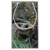 Petit Sac Cadeau Une grenouille heureuse (Dos)