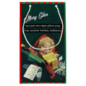 Petit Sac Cadeau Une Plum De Sucre Éloignée D'Une Autre Frise De Va (Dos)