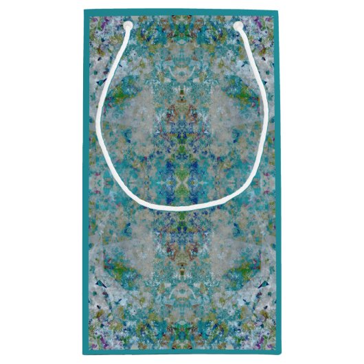 Petit Sac Cadeau Unique Moderne Un Design D'Art Abstrait (Dos)