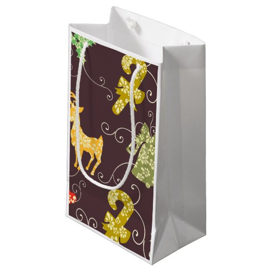 Petit Sac Cadeau vacances (Devant Angle)