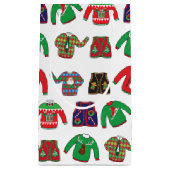 Petit Sac Cadeau Vacances de Noël affreuses (Devant)