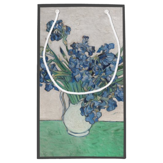 Petit Sac Cadeau Van Gogh Iris Vase Peinture Impressionnisme (Dos)