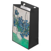 Petit Sac Cadeau Van Gogh Iris Vase Peinture Impressionnisme (Dos Angle)