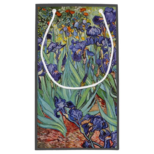 Petit Sac Cadeau Van Gogh Irises Peinture impressionniste (Dos)