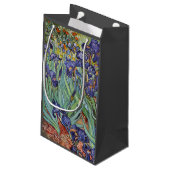 Petit Sac Cadeau Van Gogh Irises Peinture impressionniste (Dos Angle)