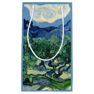 Petit Sac Cadeau Van Gogh Les Oliviers Paysage Peinture
