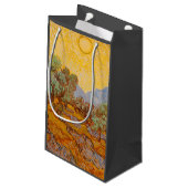 Petit Sac Cadeau Van Gogh Olive Trees Soleil Jaune Ciel (Dos Angle)