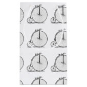 Petit Sac Cadeau Vélo à grande roue Penny Farthing (Dos)