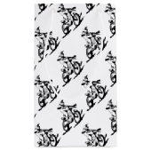 Petit Sac Cadeau Vélo et cavalier simples de Motorcross (Dos)