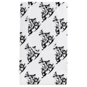 Petit Sac Cadeau Vélo et cavalier simples de Motorcross (Devant)