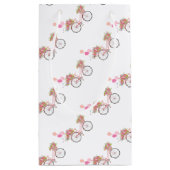 Petit Sac Cadeau Vélo Whimsical Rose (Dos)