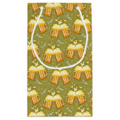 Petit Sac Cadeau Verres de motif de bière (Dos)