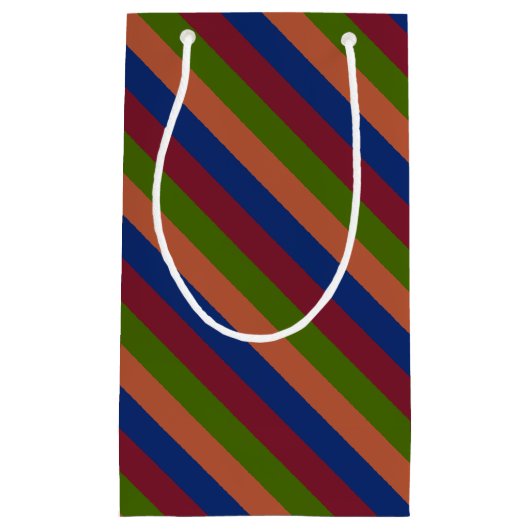 Petit Sac Cadeau Vert marine (Devant)