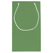 Petit Sac Cadeau Vert Prépa Mode Rétro Intemporel (Dos)