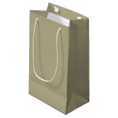 Petit Sac Cadeau Vert sage (Devant Angle)