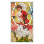 Petit Sac Cadeau Victorian Lady Woman Fun Carriage (Dos)