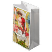 Petit Sac Cadeau Victorian Lady Woman Fun Carriage (Devant Angle)